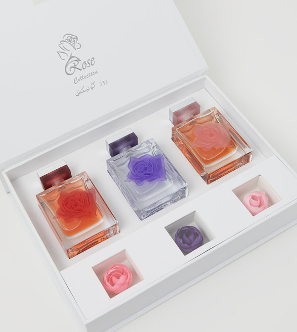 Rose Collection Gift Set open box
